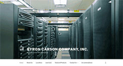 Desktop Screenshot of byroncarson.com